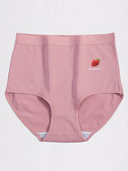 4pcs High Waist Butt Lifting Panties Women's Lingerie