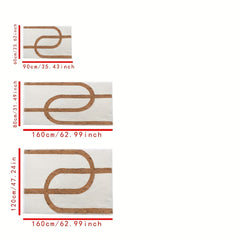 Non Slip Area Rug for Living Room and Outdoor Use