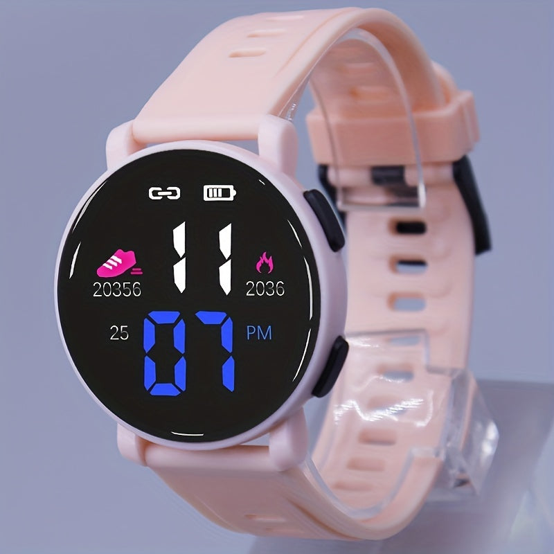 Campus Couple Watch Sports Waterproof LED Electronic Watch