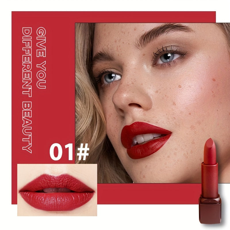 Matte Lipstick Non-Stick Cup Moisturizing High Pigment