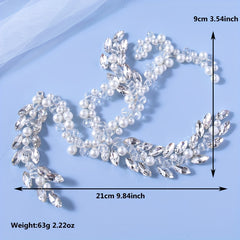 Rhinestone Crystal Bridal Head Piece Jewelry Wedding Hair Accessories