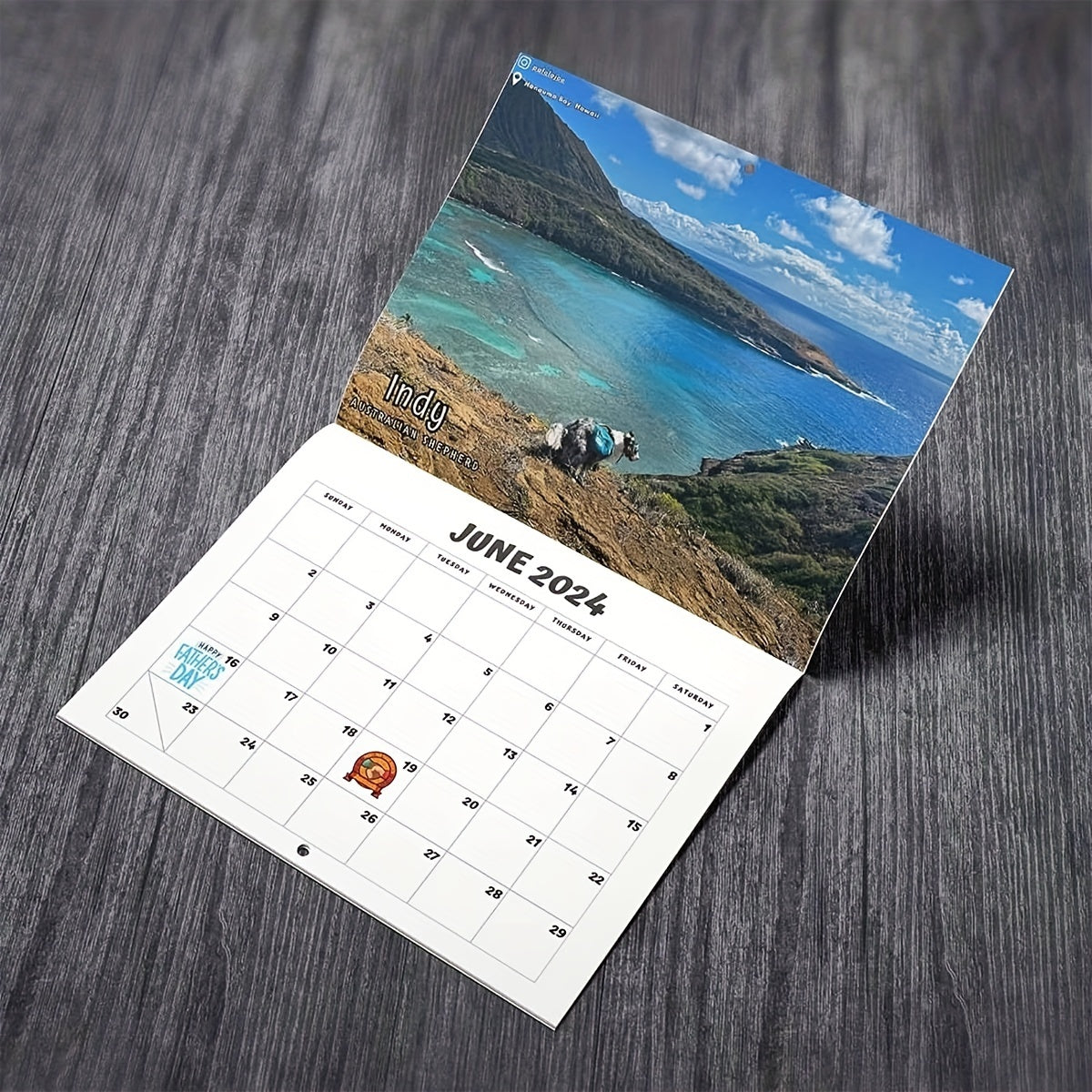 1pc Year Dog Poop Calendar Funny Christmas Year