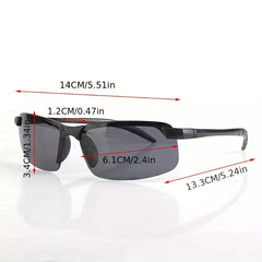 Men's Night Vision Driving Glasses Sports Sunglasses