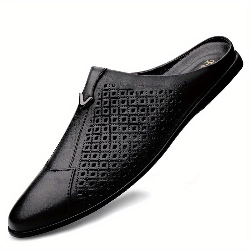 Men's No Tie Slip On Loafers Mesh Casual Outdoor Walking Shoes