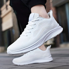 Men's Breathable Knit Casual Shoes for Travel Hiking