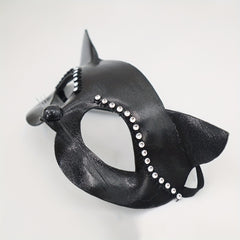 Point Drill Cat Mask Halloween Christmas Thanksgiving Gift