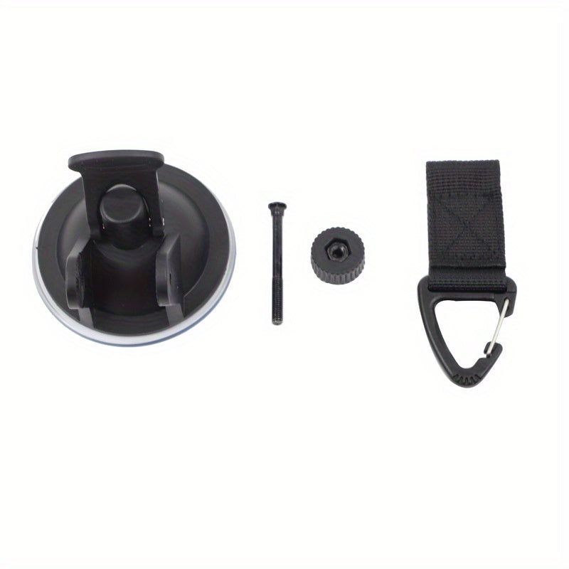 1pc Heavy Duty Suction Cups w/ Securing Hook for Camping Boating & More
