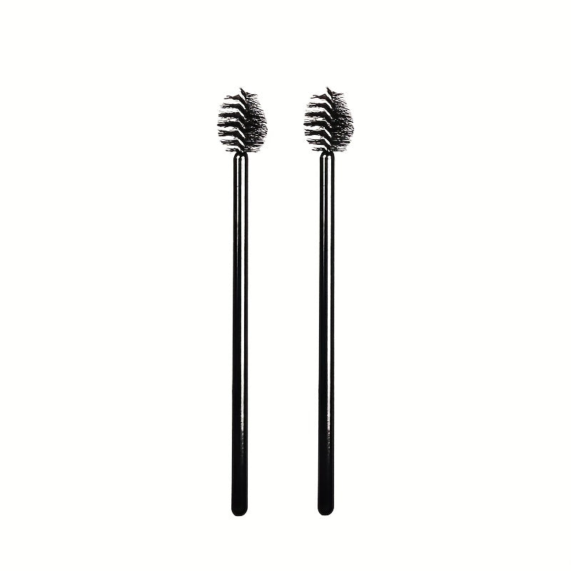 Mini Mascara Wands Brow Brush Cosmetic Tool Eyelash Comb Extension Makeup