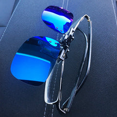 Men's Myopia Changing Sunglasses for Night Driving Fishing Polarized Goggles