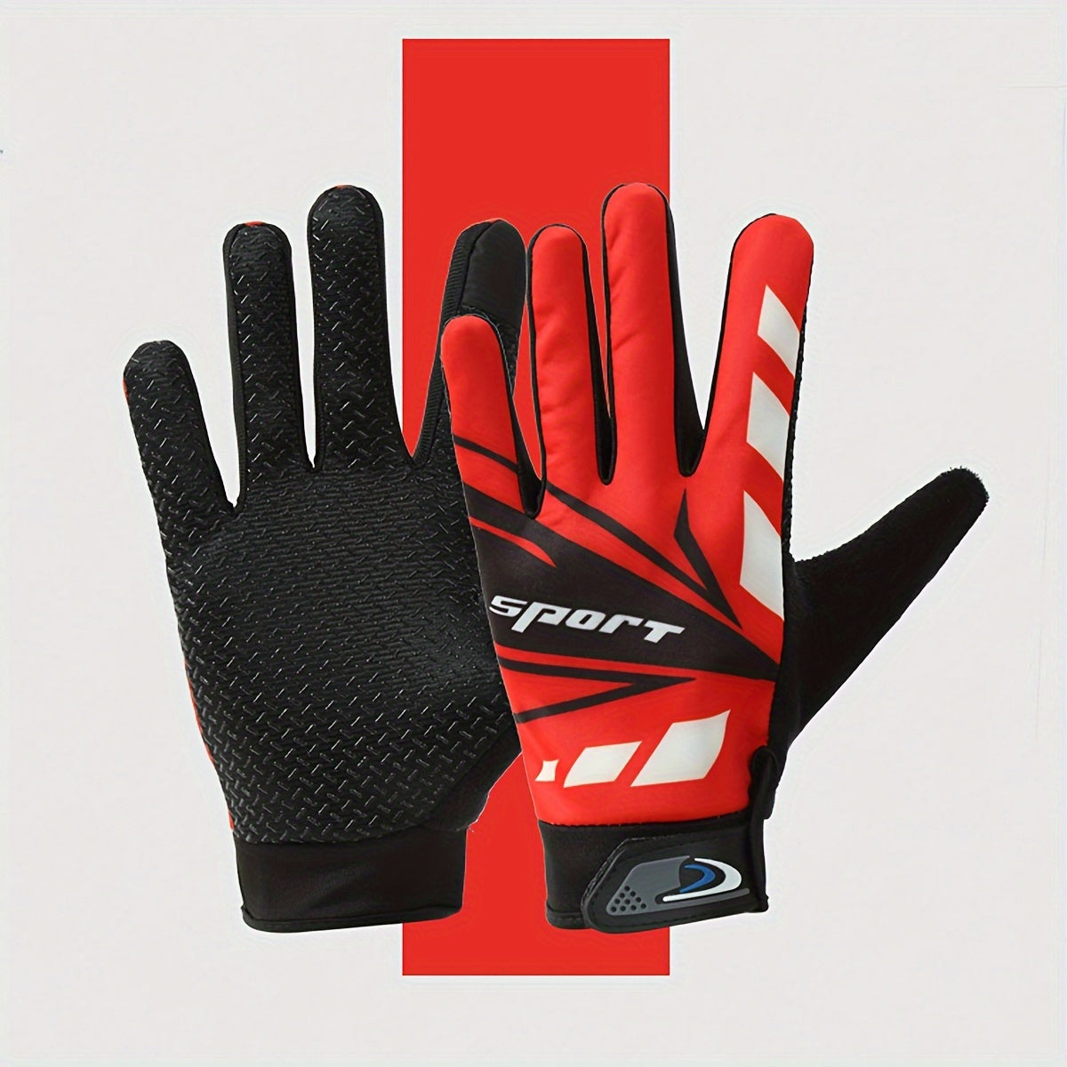 Cycling Fitness Full Finger Gloves Non slip Touch Screen Gloves