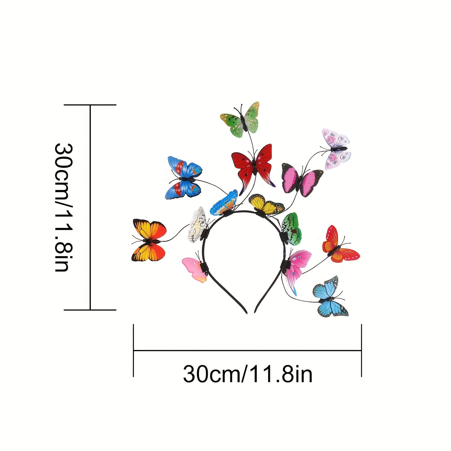 Butterfly Fascinator Headband Tea Party Halloween Costume Hair Accessories