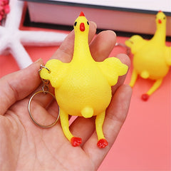 7 Pcs Chicken & Eggs Stress Relieve Toys Kit