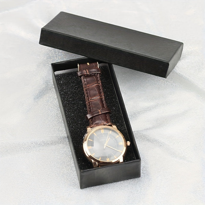 1pc Watch Box Rectangular Packaging Gift Box Watch Box