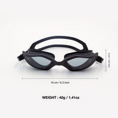 Swimming Goggles Anti Fog UV Protection Wide View Waterproof Glasses