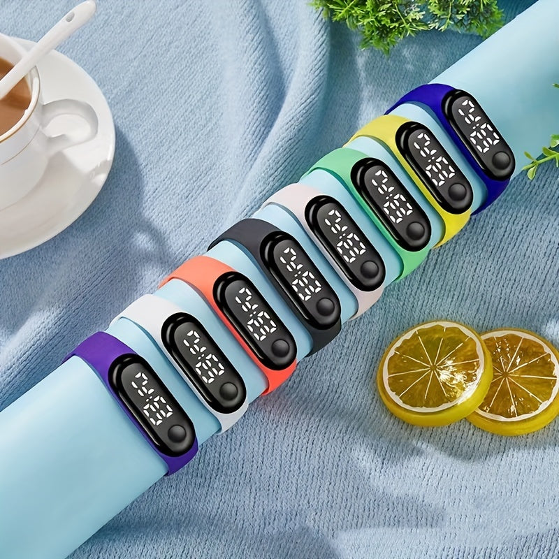 LED Strap Electronic Watch Student Waterproof Bracelet