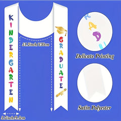 Graduation Kids Ribbon Etiquette Belt Preschool Kindergarten