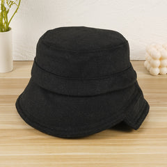 Plush Solid Bucket Hat Unisex Bucket Hat Bachelorette Party Matching Hats