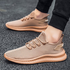 Men's Breathable Running Shoes Lightweight Outdoor Sneakers