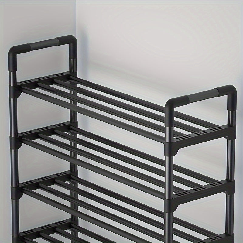 1pc Layer Shoe Rack Household Floor Standing Large Capacity Shoe Storage
