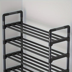 1pc Layer Shoe Rack Household Floor Standing Large Capacity Shoe Storage