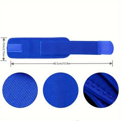 2pcs Adjustable Solid Wristband for Sports Fitness Roller Skates