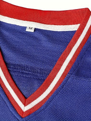 Men's Ice Hockey Jersey Stripe Retro Classic Embroidery Stitched