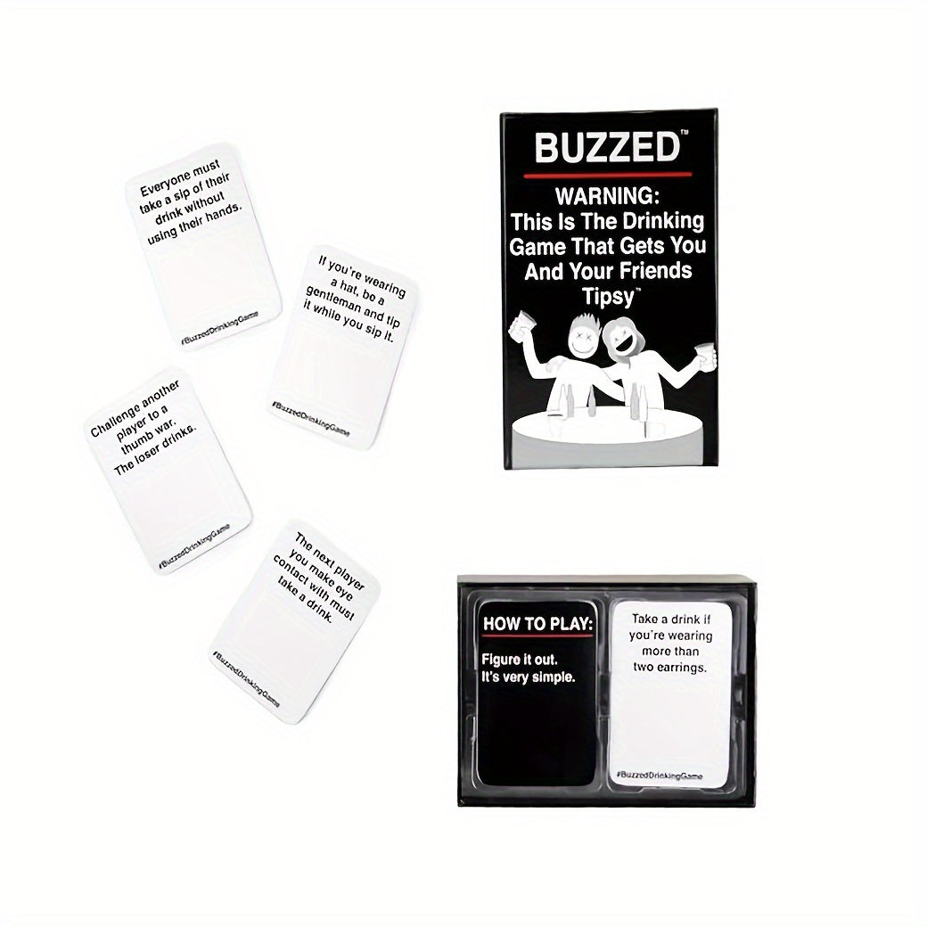 Buzzed Adult Party Game For Friends - Hilarious Fun Game