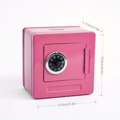 Metal Storage Box With Password Lock Savings Box Money Bank Coin Bank