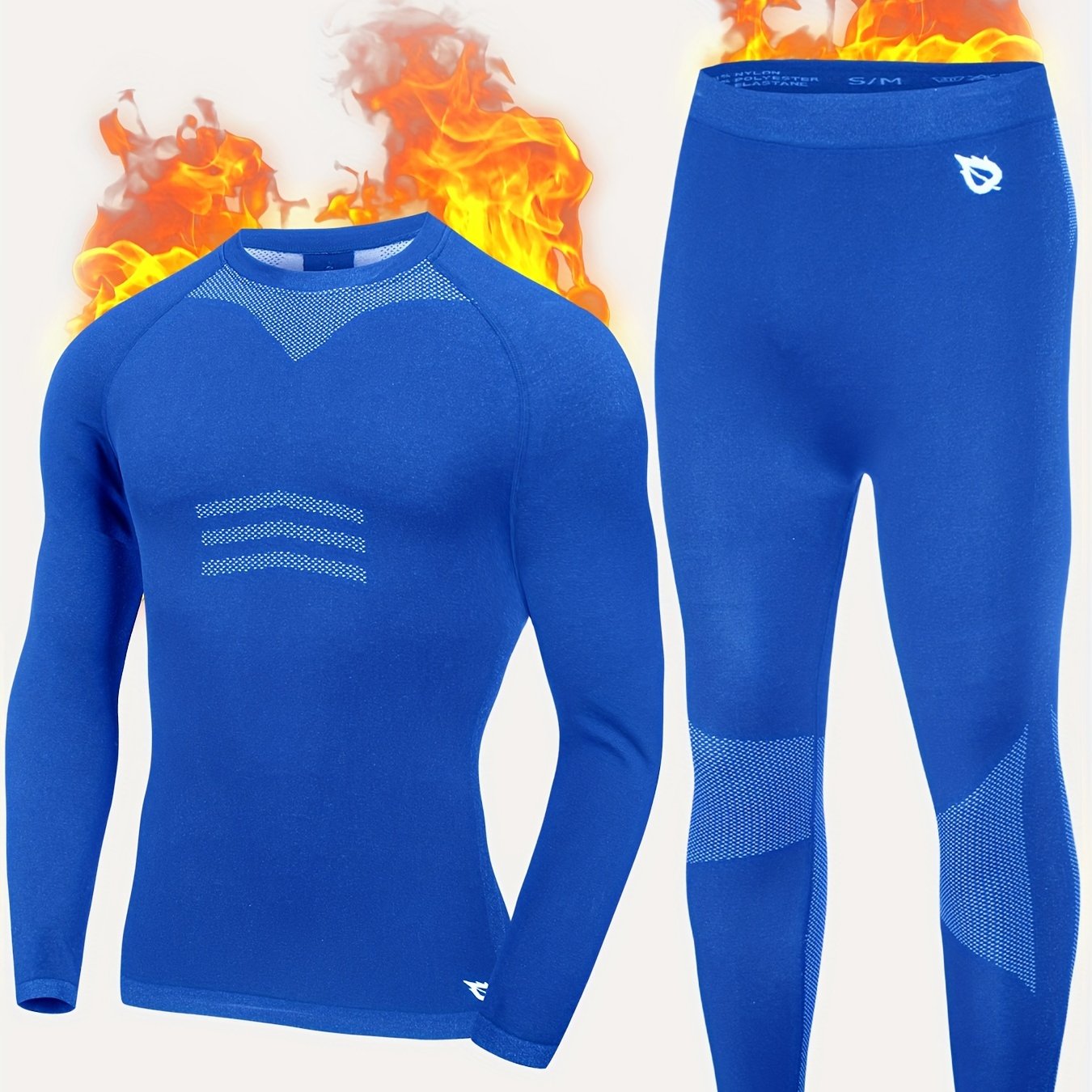 Men's Fleece Thermal Tracksuit Long Sleeve Jersey