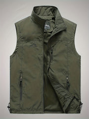 Men's Outdoor Sports Vest Fishing Undershirt Tank Tops