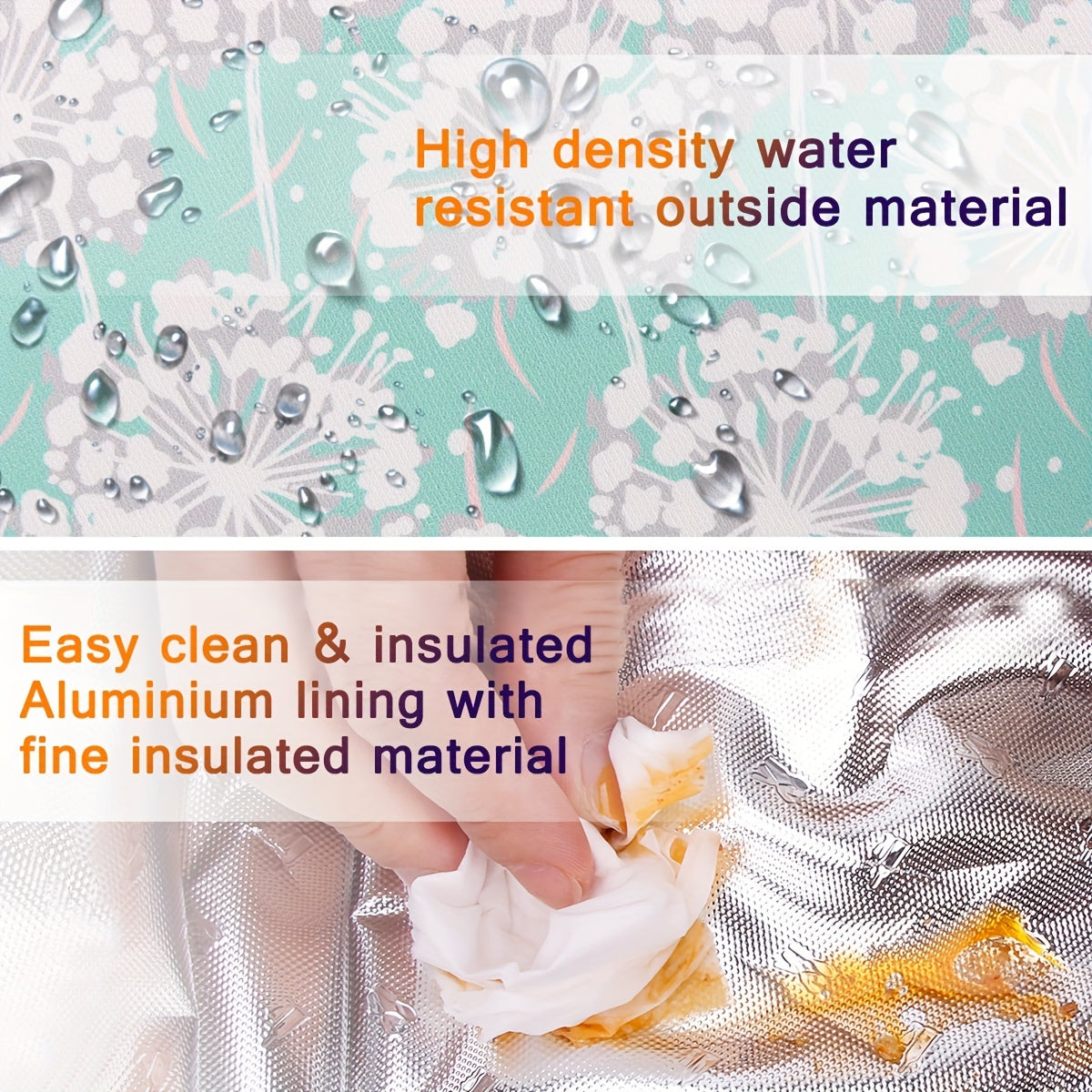 Insulated Lunch Bag 197L - Keep Food Fresh