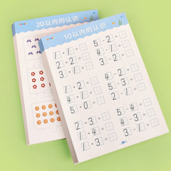 Kids' Mental Math Practice Set: Addition/Subtraction within 20 Workbook Ages 3-6