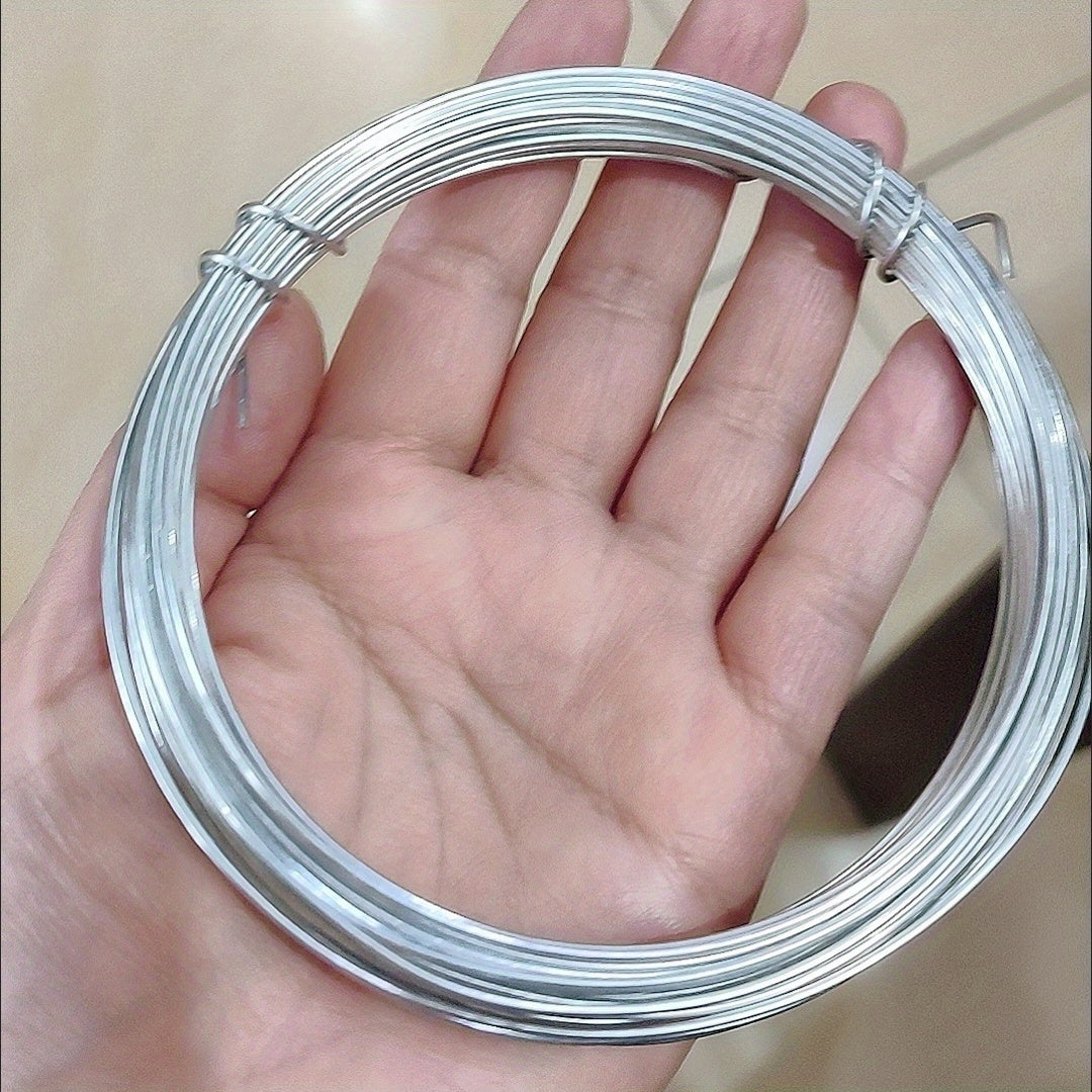 1pc Galvanized Hobby Wire for Crafts DIY Projects Fastening Fences