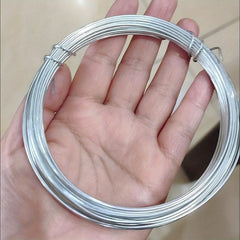 1pc Galvanized Hobby Wire for Crafts DIY Projects Fastening Fences
