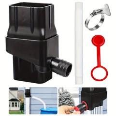 Rainwater Collection Drain Diverter System