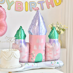 Large Castle Aluminum Balloon for Party Wedding Birthday Bridal Celebration
