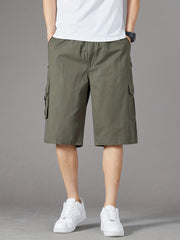 Men's Casual Cargo Jeans With Pocket