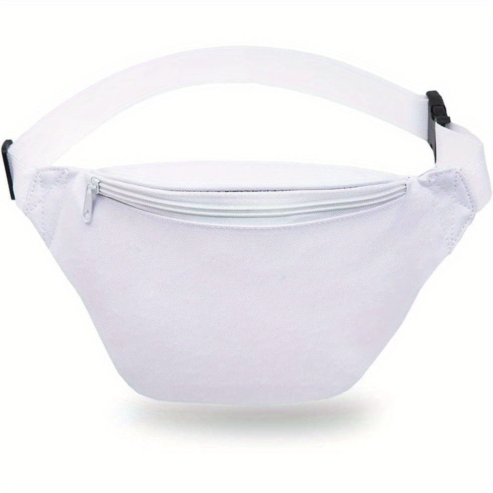 Adjustable Canvas Running Fanny Pack for Men and Women