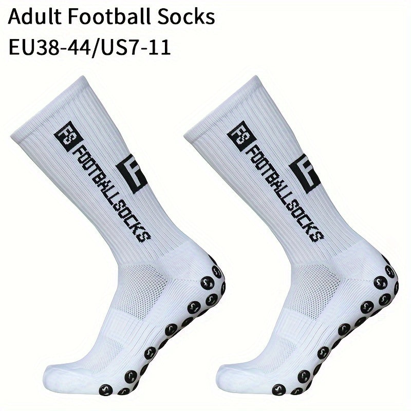 Non-slip Soccer Socks Breathable Sweat-absorbing Outdoor Sports Crew Socks
