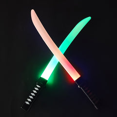 LED Light Up Sabers Glow In The Dark Laser Swords Neon Party Favors