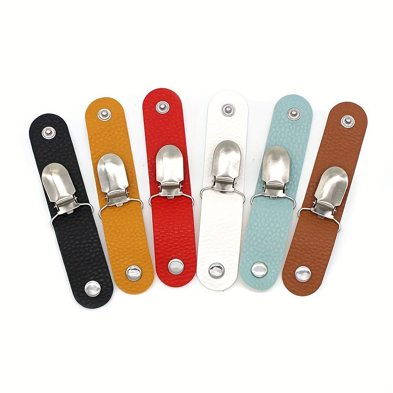 PU Leather Hat Clip Travel Hat Clips For Luggage