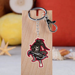 Anime Cartoon Figures Keychain Toys Double Sided Acrylic Keyring