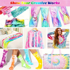 Tie Dye Set for Fabric Dyeing