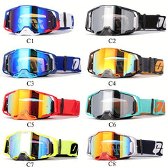 Off Road Motocross Goggles Anti Fog Lens for Skiing Cycling Dirt Biking