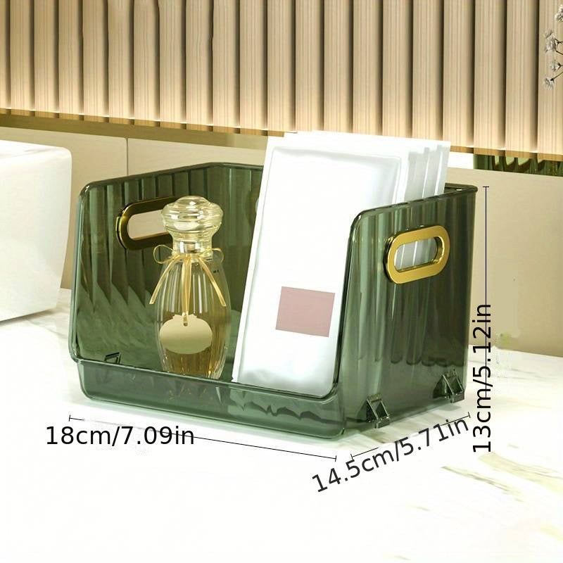 Stackable Desktop Storage Box Acrylic Makeup Organizer Perfume Display Rack