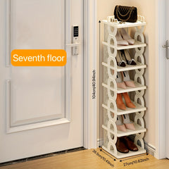 Folding Shoe Rack Space-Saving Storage Rack