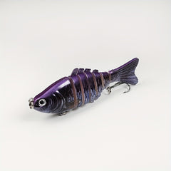 5pcs Lifelike 7 Segment Swimbait 15g Crankbait Fishing Tackle