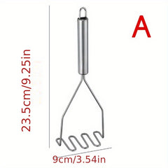 Stainless Steel Potato Masher with Non Slip Handle