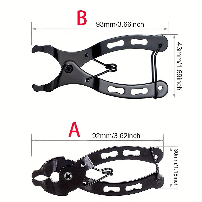 Bicycle Chain Quick Link Tool Carbon Steel Quick Release for Bike Repair