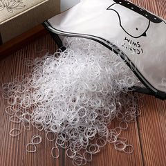 1000pcs Baby Girls Elastic Hair Ties Ponytail Holder Hair Accessories